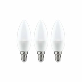 PAULMANN LED svíčka 4W E14 230V teplá bílá 3ks-sada 284.26 P 28426