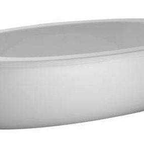 Laufen Il Bagno Alessi One - Vaňa, 2030 mm x 1020 mm, biela – štandardné vyhotovenie H2419700000001