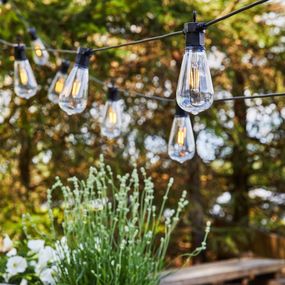 Markslöjd 107293 - LED Vonkajšia dekoratívna reťaz GIRLANDA GARDEN 10xLED 5,5m IP44