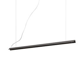 Ideal Lux 275376 V-LINE závesné svietidlo LED 25W/1450lm 3000K čierna
