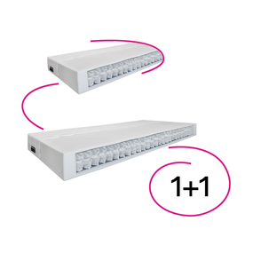 Matrace, set 2 ks, 18 cm, 80x200 cm, TASTI