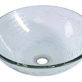 Ripple sklenené umývadlo priemer 42 cm