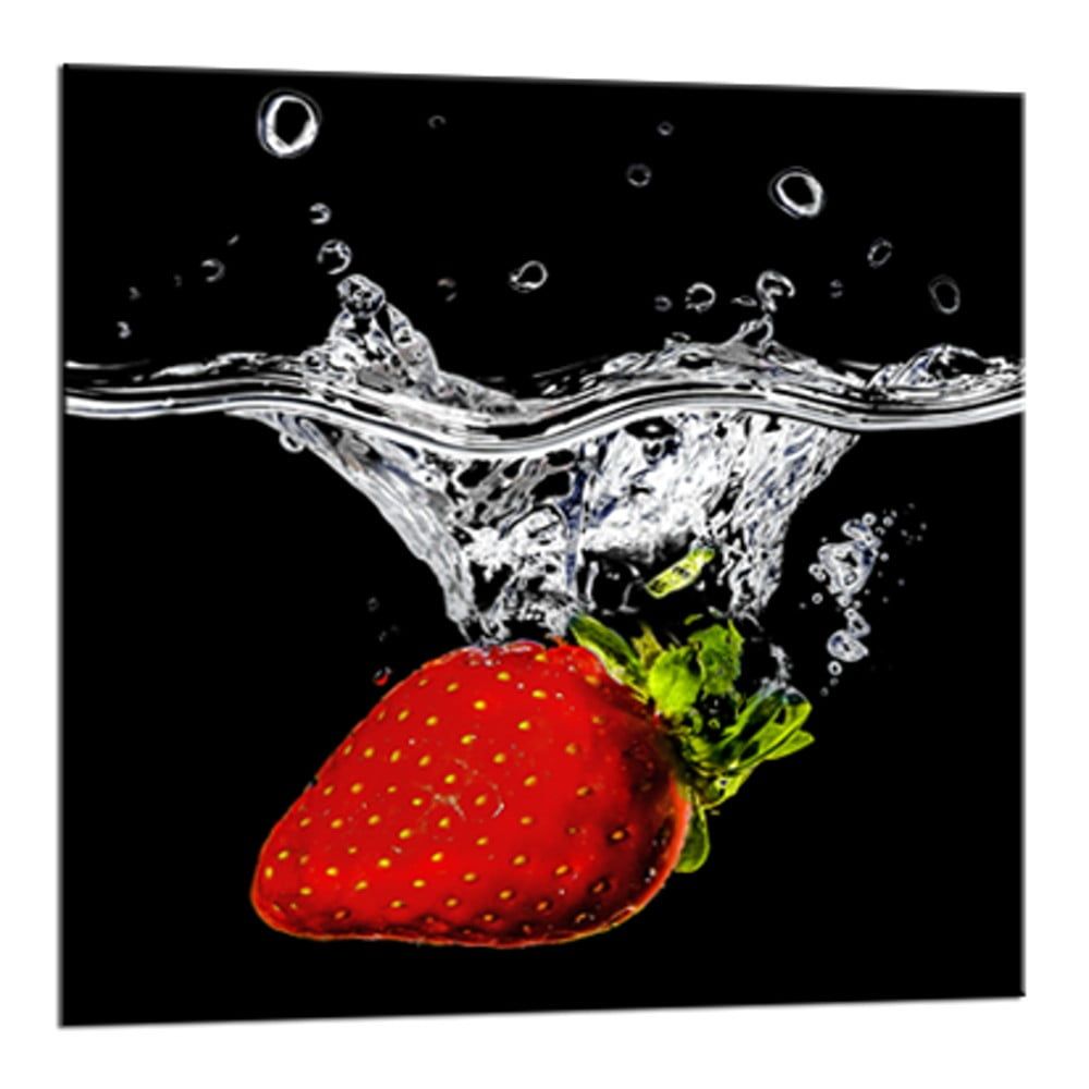 Obraz Styler Glasspik Red Fruits, 20 × 20 cm