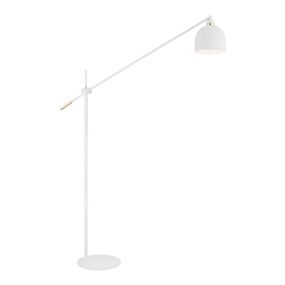 Argon 4734 - Stojacia lampa DETROIT 1xE27/15W/230V biela