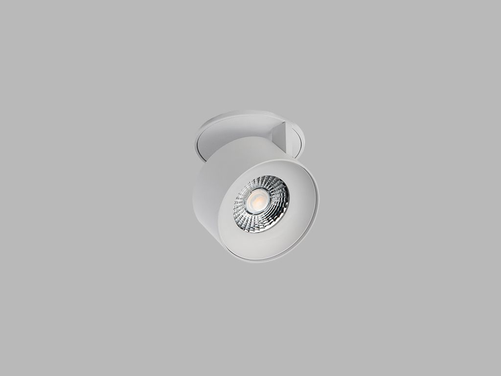 LED2 21507311 KLIP kruhové otočné zápustné bodové svietidlo 77mm 11W/770lm 3000K biela
