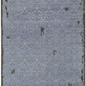 Diamond Carpets koberce Ručne viazaný kusový koberec Diamond DC-M 5 Silver / natural - 245x305 cm