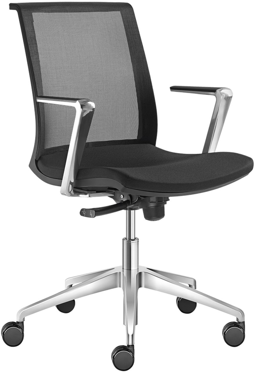 LD SEATING Kancelárska stolička LYRA NET 203, F80-N6