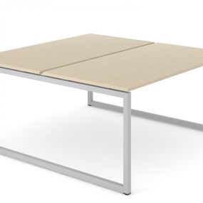 NARBUTAS - Dvojmiestny pracovný stôl NOVA O 120x144