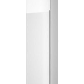 CERSANIT - Nábytkový stĺpik VIRGO biely s chrómovou úchytkou S522-032