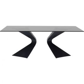 KARE Design Jídelní stůl Gloria - černý, 200x100cm