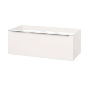 Mailo, kúpeľňová skrinka 101 cm, biela