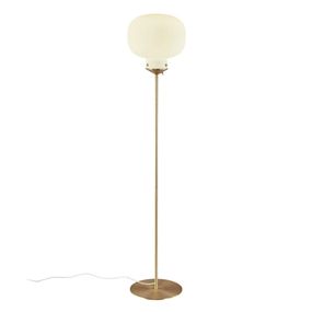 NORDLUX stojací lampa Raito 15W E27 opál 48084001