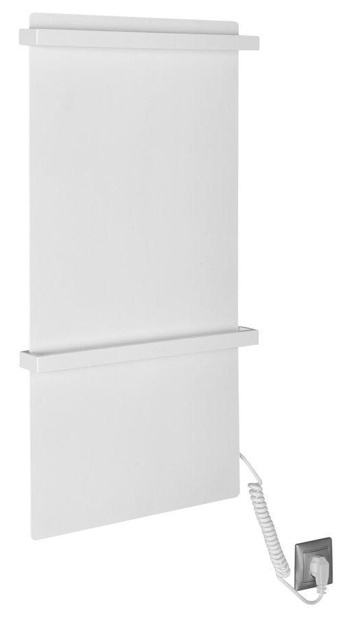 SAPHO - ELMIS elektrický sušiak uterákov 400x800 mm, 120 W, hliník, biela mat EB420