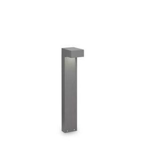 Venkovní sloupkové svítidlo Ideal Lux Sirio PT2 Small Grigio 246970 G9 2x15W IP44 60cm šedé