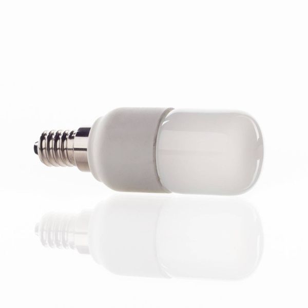 Lindby E14 4W LED žiarovka v tvare trubice, polykarbonát, E14, 4W, Energialuokka: G, P: 8 cm