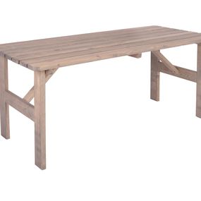 VIKING stôl ŠEDÝ - 150 cm