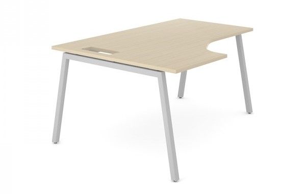NARBUTAS - Rohový pracovný stôl NOVA A ľavý 140x120 cm