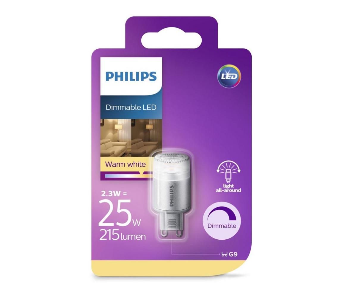 LED Stmievateľná žiarovka Philips G9/2,3W/230V 2700K