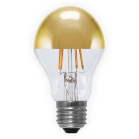 LIGHTME E27 4, 5 W LED žiarovka A60 zlatá 430 lm 827, E27, 4.5W, Energialuokka: F, P: 10.4 cm