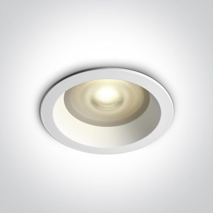 Vonkajšie podhľadové svietidlo ONE LIGHT ext. kúpeľňové svietidlo 10105R2P/W