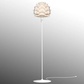 UMAGE Aluvia mini stojaca lampa perleťová, Obývacia izba / jedáleň, hliník, oceľ, E27, 15W, K: 170cm
