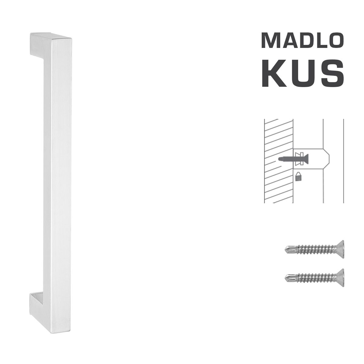 FT - MADLO 802K 25x25 mm ST ks 25x25 mm, 900 mm, 925 mm