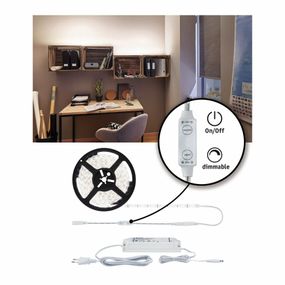 PAULMANN SimpLED Power Strip sada 5m neutrální bílá 50W s krytím 789.60 P 78960