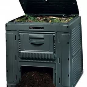 E - kompostér 470L - s podstavcom