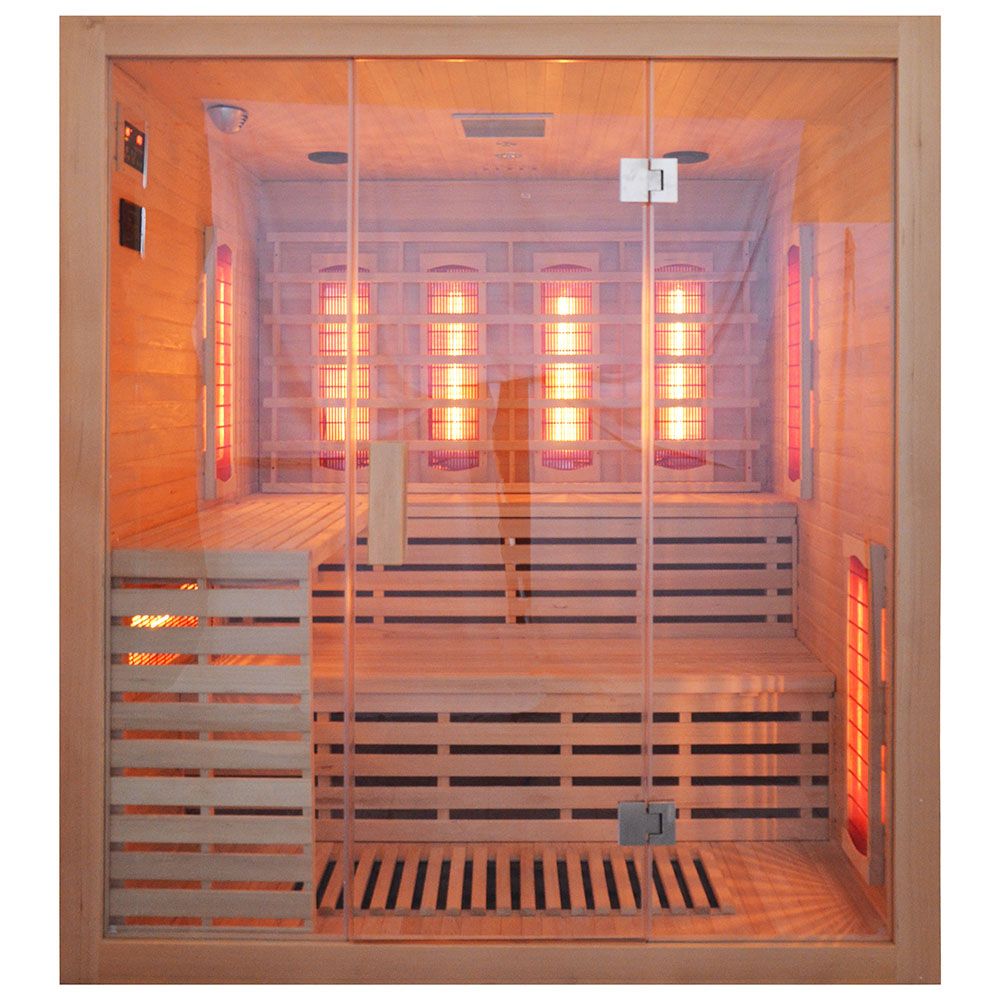 M-Spa - MO-EA4R - Infrasauna pre 4 osoby 180 x 160 x 210 cm