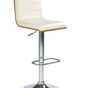 Barová stolička H-31 Orech + krém