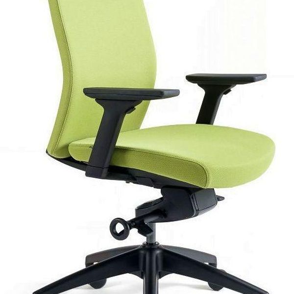 OFFICE PRO bestuhl -  OFFICE PRO bestuhl Kancelárska stolička J2 BLACK BP zelená