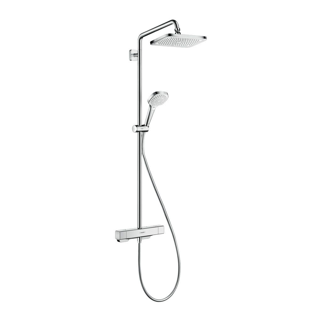 Hansgrohe Croma E - Showerpipe 280 1jet EcoSmart so sprchovým termostatom, chróm 27660000