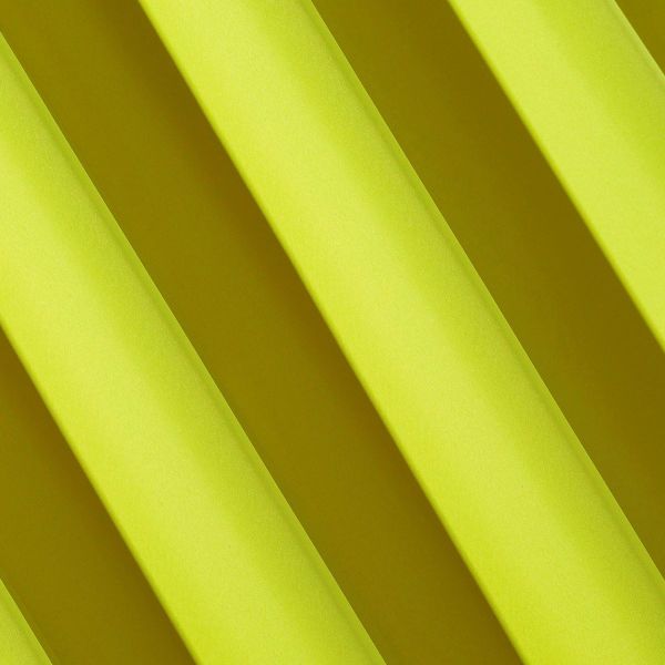 Žlto limetkové jednofarebné závesy so zavesením na kovové kruhy 140 x 250 cm