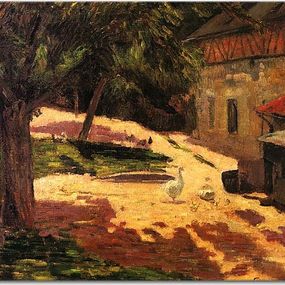 Obrazy Paul Gauguin - A Henhouse zs17040