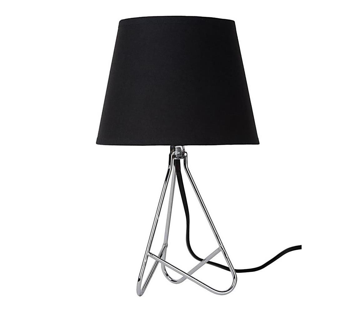 Lucide 47500/81/11 - Stolná lampa GITTA 1xE14/40W/230V čierna