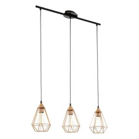 Retro a vintage svietidlo EGLO TARBES pendant copper 94195