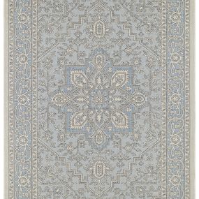 NORTHRUGS - Hanse Home koberce Kusový koberec Jaffa 103876 Azurblue / Taupe - 160x230 cm