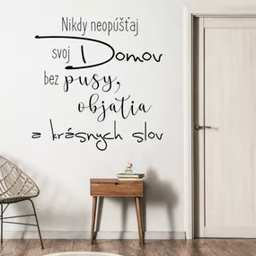 Nálepka - Neopúšťaj domov II.