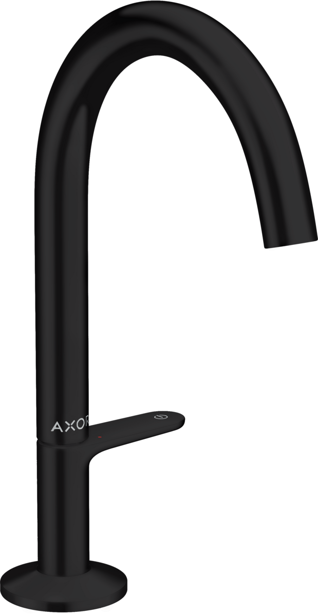 Axor One - Umývadlová batéria Select 170, s odtokovou súpravou Push-Open, čierna matná 48020670
