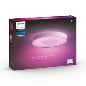 Philips Hue 41163/31 / P9 LED stropné svietidlo Infuse M 1x33,5W | 2350lm | 2200-6500K | RGB - White and color Ambiance, stmievateľné, Bluetooth, biela