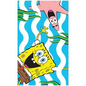 Carbotex · Detský uterák Spongebob a Patrik - 100% bavlna - 30 x 50 cm