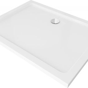 MEXEN - sprchová vanička obdĺžniková 80x70 cm, biela 40107080