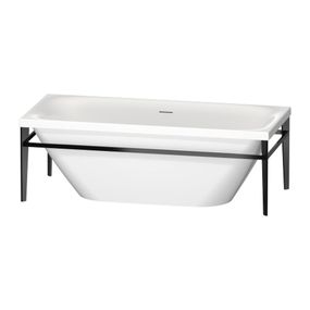 Duravit XViu - Vaňa s kovovým podstavcom, Biela 700443000B20000