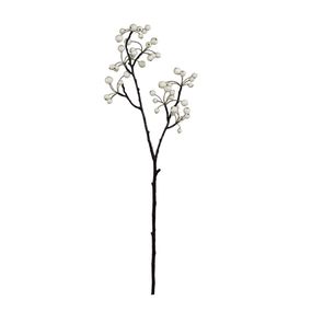 Chic Antique Dekoratívna umelá rastlina Snowberries 53 cm