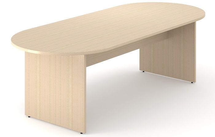 NARBUTAS - Rokovací stôl OPTIMA oválny s podnožou 240x100x72 cm