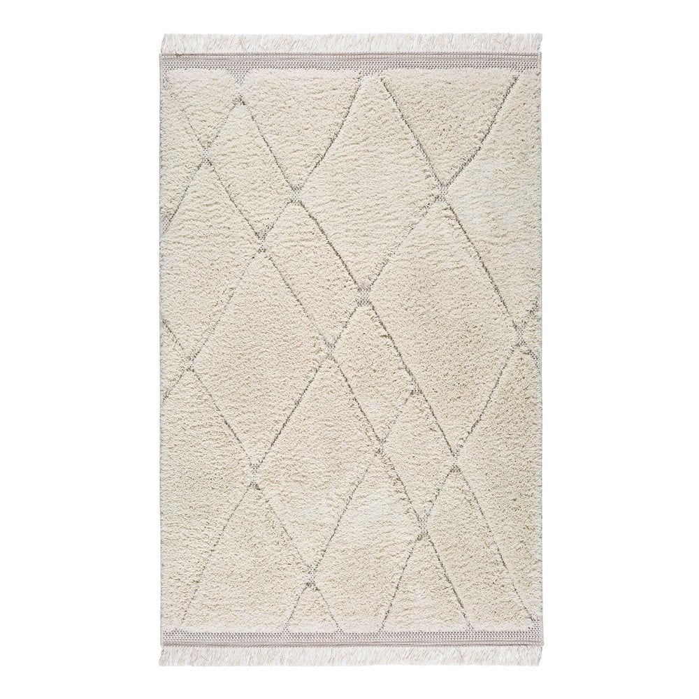 Béžový koberec Universal Kai Line, 130 x 195 cm