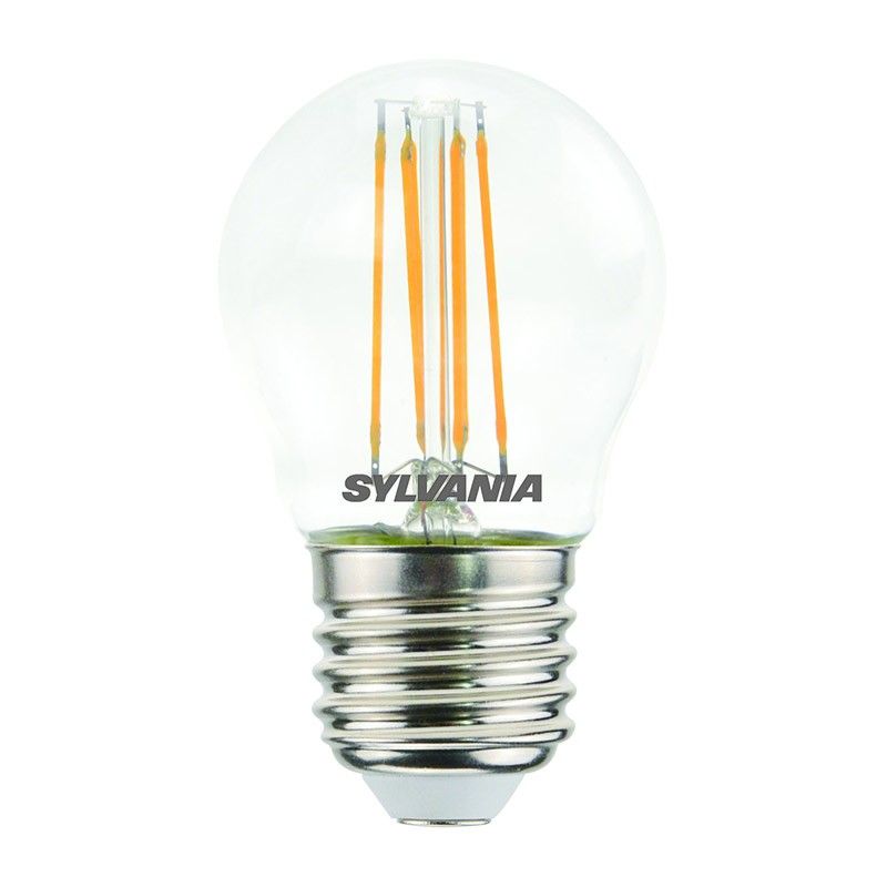 Sylvania 0029503 LED žiarovka filament 1x4,5W | E27 | 470lm | 2700K- číra