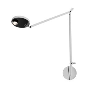 Artemide Demetra nástenné 3000K stmievateľné biela, Spálňa, hliník, technopolymér, 6W, K: 63.7cm