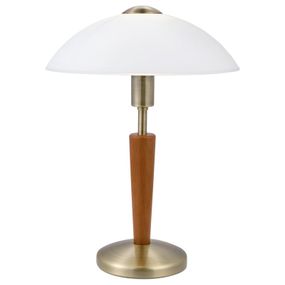 Retro a vintage svietidlo EGLO SOLO 1 biela / bronz 87256