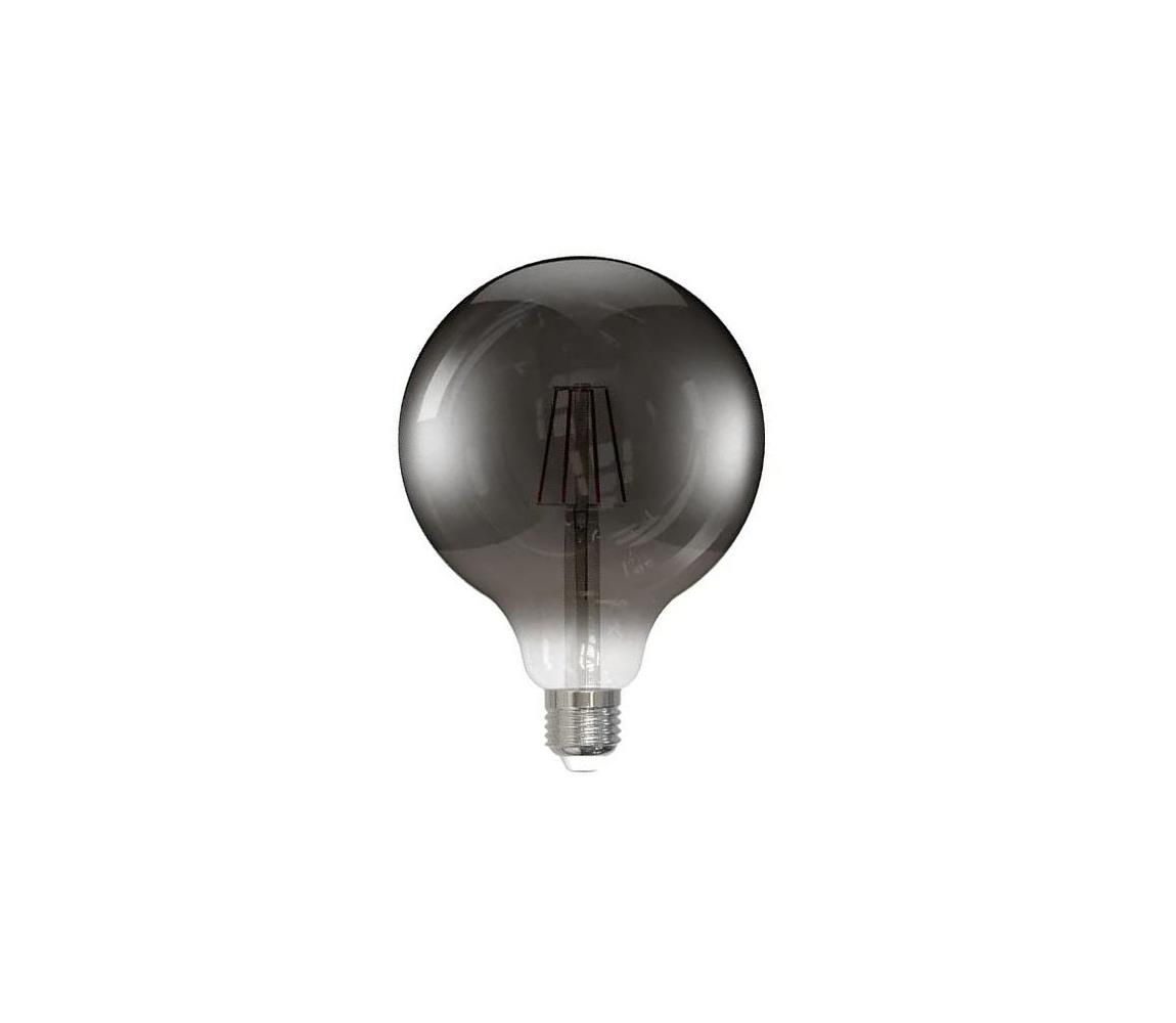 LED Žiarovka FILAMENT SMOKE G125 E27/4W/230V 2000K